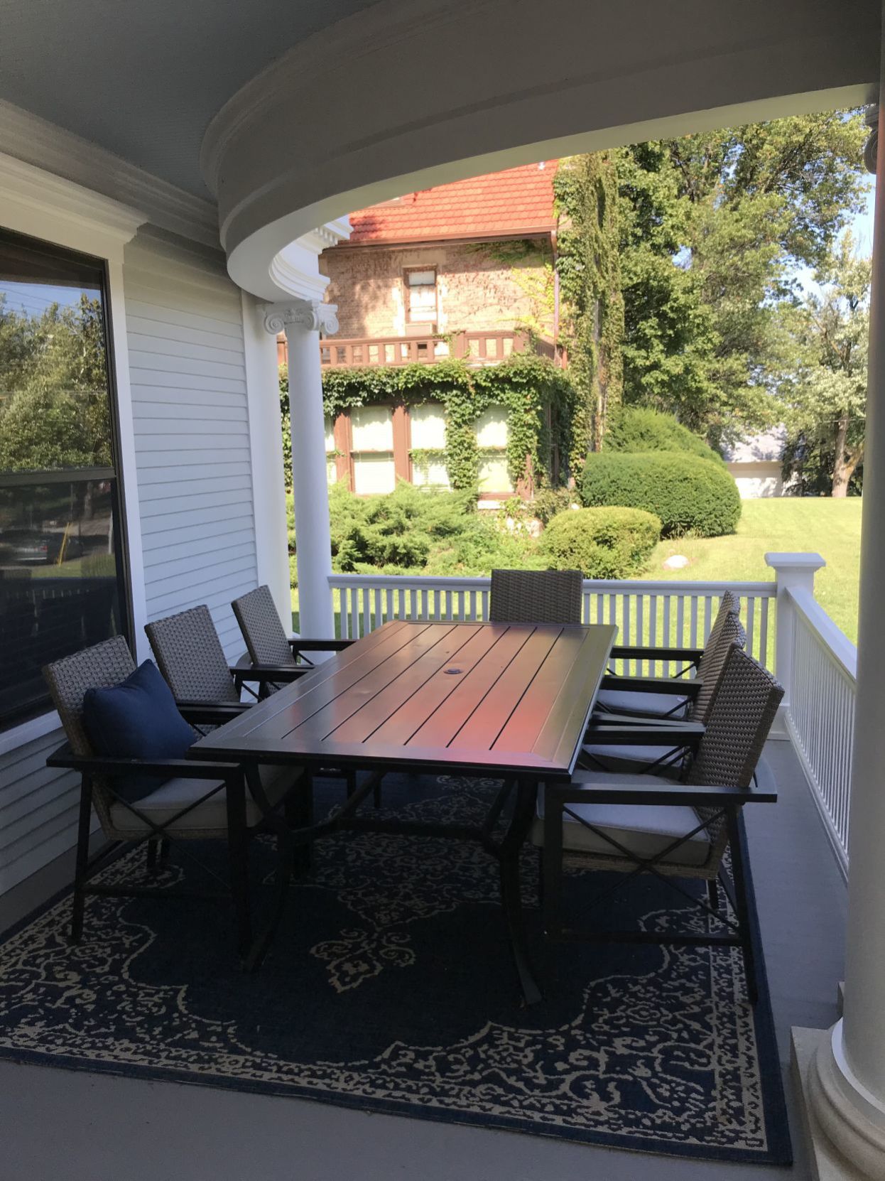 The front porch